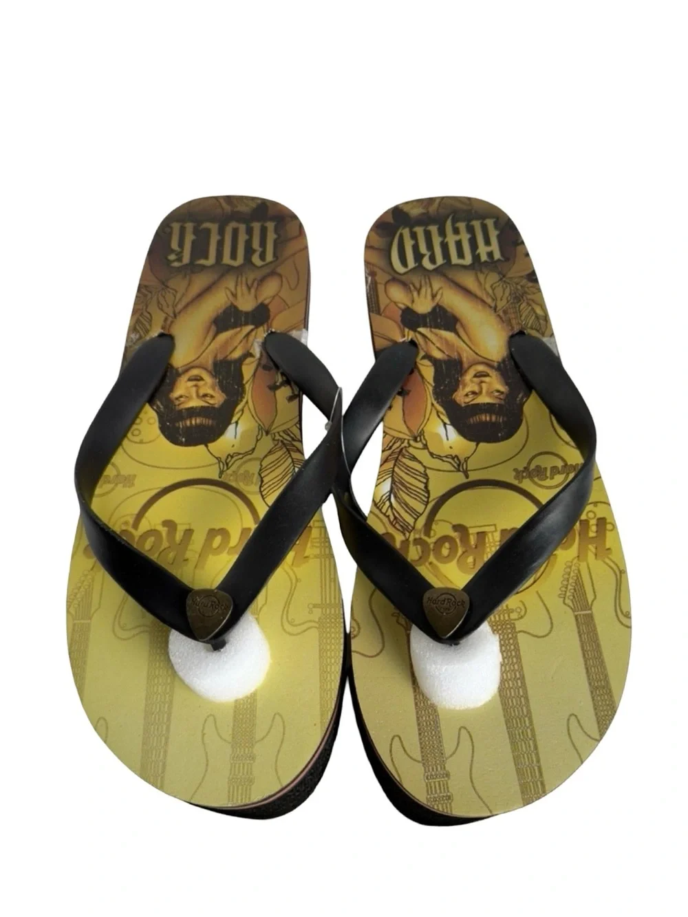 NWT Hard Rock Cafe Retro Pin-Up Girl Flip-Flops Size 12
